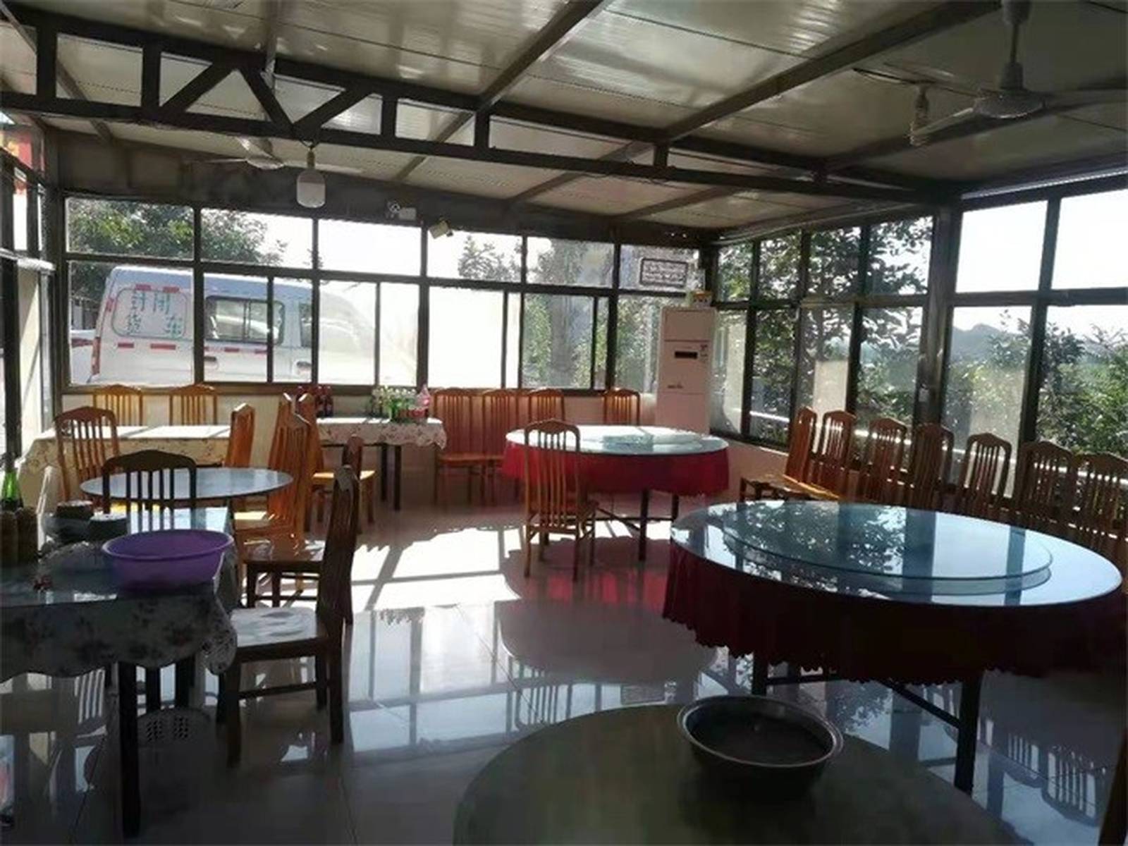 天津蓟县盘山张广成山庄农家院,位于盘山脚下